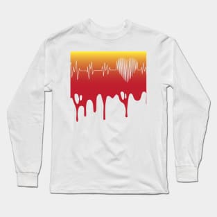 peace love music funny for gifts Long Sleeve T-Shirt